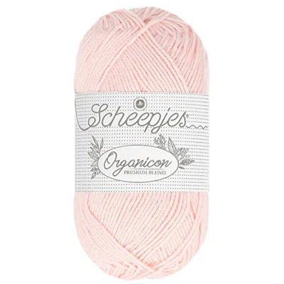 Image of Scheepjes Organicon 250 Powder Pink Yarn 1x50g