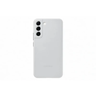 Image of Samsung Leather Back Cover Grey Galaxy S22+