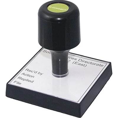 Image of Q Connect Voucher for Custom Rubber Stamp 75x35mm