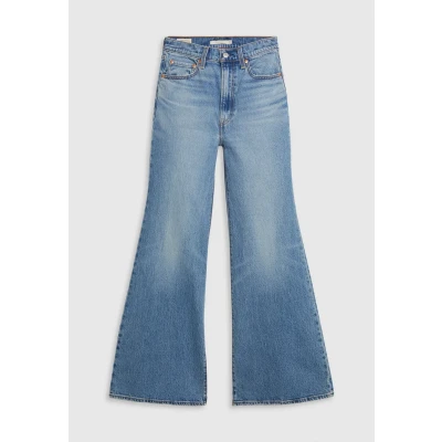 Image of Levi&#039;s Ribcage Bells Relaxed fit jeans, Women&#039;s, Size: 24x30, Blue denim