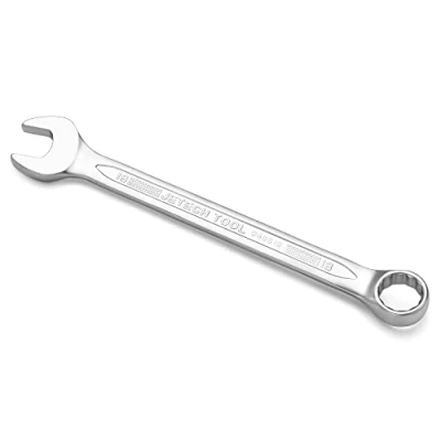 Image of Jetech 18mm Combination Wrench Durable Cr V Steel High Strength 12 Point Double Head Spanner in Sand Blasted Finish