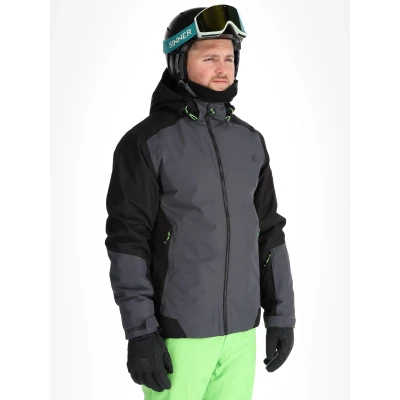 Image of Dare 2b Men&#039;s Water repellent Precision II Ski Jacket Black Grey, Size: Xxxl