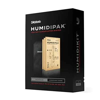 Image of D&#039;Addario Guitar Humidifier System Humidipak Maintain Kit Automatic Humidity Control Maintenance Free, Two Way For Guitars