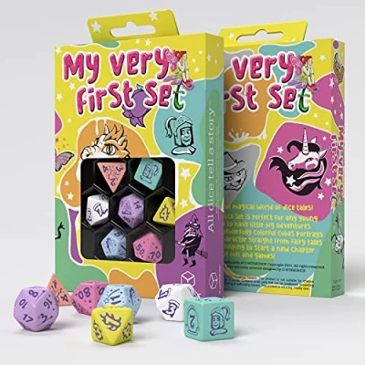 Image of Q Workshop My Very First Little Berry Polyhedral Dice Set