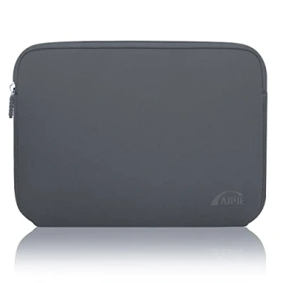 Image of AIPIE Laptop Sleeve 13.3 14 Inch Bump Absorb Case 13.8 x 10 1.2 Durable Cover Compatible with Asus, Dell, HP, Lenovo Thinkpad Ideapad Chromebook Ultrabook Surface Gaming PC, Gray