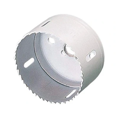 Image of wolfcraft Bi Metal Hole Saw Blade, Ø 40 mm I 3770000 For metals, plastics, wood and drywall materials, 5/8&quot; threaded connection, cutting depth