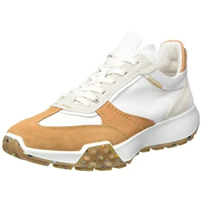 Image of ECCO Men&#039;s Retro Sneaker M Trainers, Lion White Shad W Limest WHI, 11 UK