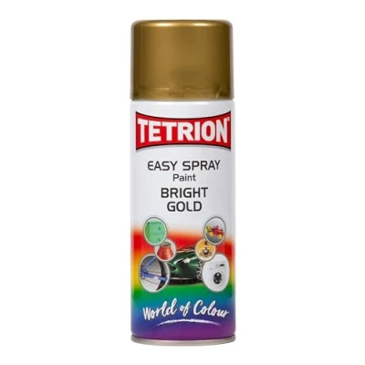 Image of Tetrion Easy Spray Paint, Bright Gold, 400 ml
