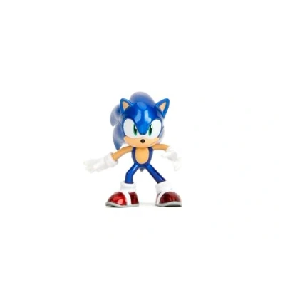 Image of Jada Toys Sonic The Hedgehog Figure (1 Piece) 1 of 4 Collectible Metal Figures (Sonic, Tails, Knuckles or Shadow) for Fans and Collectors from 8 Years, Wave 1, Random Selection, 6.5 cm