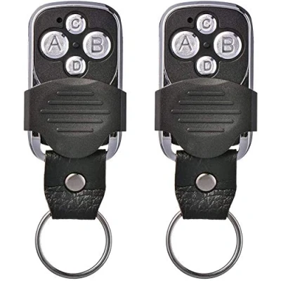 Image of ZBLighting 2pcs Electric Cloning Universal Key Fob Remote Control 433mhz Cloner for Garage Gate Door Opener Blinds Roller Shutters