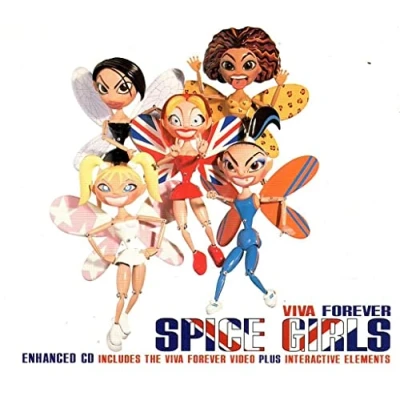 Image of Spice Girls Viva Forever CD 1 1998 UK single VSCDT1692