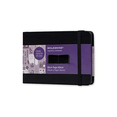 Image of Moleskine Hard Black Page Album Pocket (Moleskine Classic)