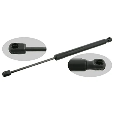 Image of 1K6827550A, 1K6827550B, 1K6827550C, 1K6827550D, 1K6827550E Tailgate strut FEBI BILSTEIN 27666 535N 449,5mm both sides VOLKSWAGEN: Golf 5