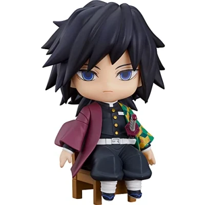 Image of Good Smile Company Demon Slayer Kimetsu Giyu Tomioka Nendoroid Swacchao Action Figure
