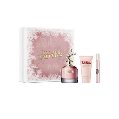 Image of Jean Paul Gaultier Scandal 80ml EDP Spray + 10ml 75ml Body Lotion Gift Set 2023
