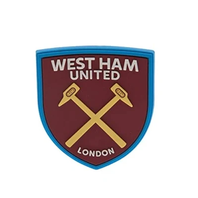 Image of West Ham FC Official Football Crest Fridge Magnet (One Size) (Claret/Blue)