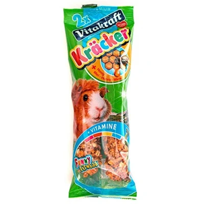 Image of 10 x Vitakraft Kracker Guinea Pig Honey spelt Stick