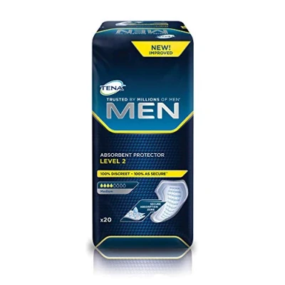 Image of VAT EXEMPT Tena Men Level 2 Super Saver 6 Packs Of 20