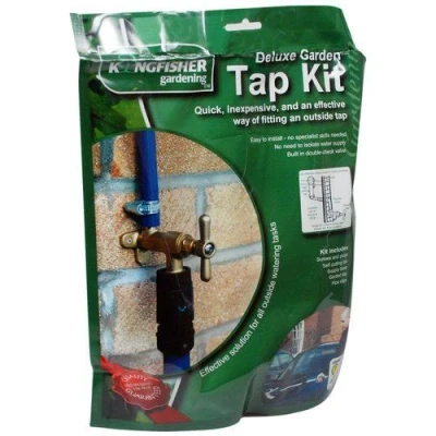Image of Kingfisher Brass Outdoor Tap Set