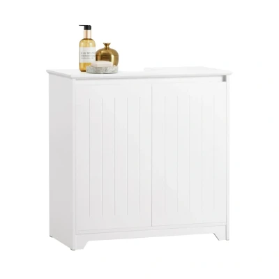 Image of Sobuy Bathroom Under Sink Cabinet Vanity Unit,BZR108 W