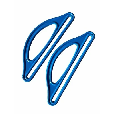 Image of Linic Products UK Made, Long Plastic Bag Handles, 1 Pair, BLUE, Sewing, Knitting, Craft, Design, Make you own (S7792). Free Postage.