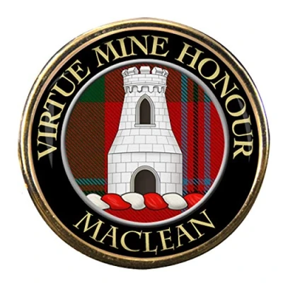 Image of Maclean Scottish Clan Pin Badge