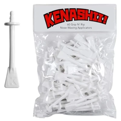 Image of Grip’n’Rip Nose Waxing Sticks from Kenashii, Bespoke Nasal Wax Applicators for Easy and Effective Hair Removal, Wipes Sold Separately