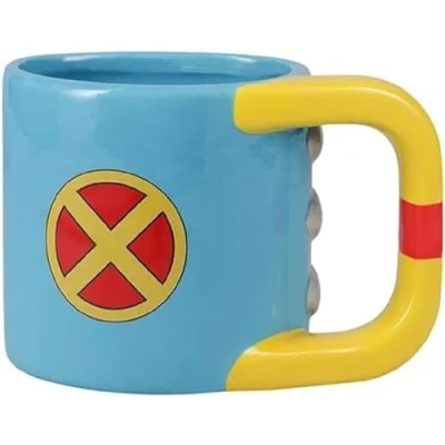 Image of Paladone Marvel X Men Wolverine Ceramic Coffee Mug Officially Licensed Disney Merchandise Collectors Item Superhero Novelty Gifts Drinkware