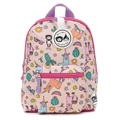 Image of Llama Toddler Kids Children Mini Backpack Rucksack With Reins Girl Boy