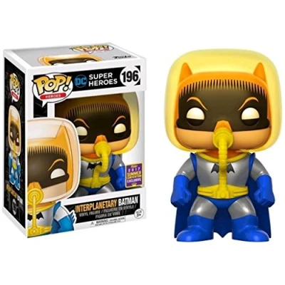 Image of Funko DC Super Heroes Pop Vinyl Figure 196 Interplanetary Batman SDCC Summer Convention Exclusives, 14695