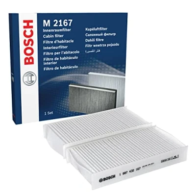 Image of 08R79S2H600, 08R79S50600, 80290S50003, 80291S2H505, 80291S2HE01 Pollen Filter BOSCH 1 987 432 167 Particulate 181mm 93mm 28mm HONDA: HR V I