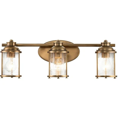 Image of Kichler Ashland Bay Wall Lamp Natural Brass, IP44