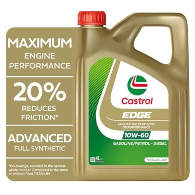 Image of Castrol EDGE 10W 60 Engine Oil 4L