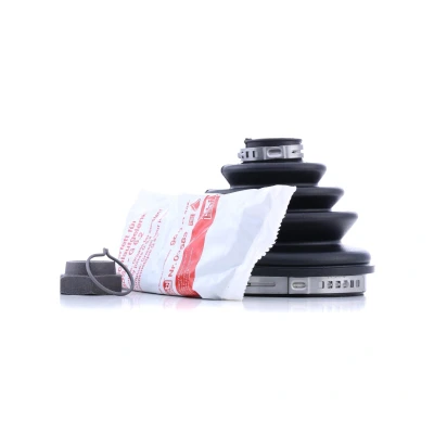 Image of 431498203E, 443498203A CV Boot FEBI BILSTEIN 08474 Front Axle, Wheel Side Rubber AUDI: Quattro, 100 C3 Saloon