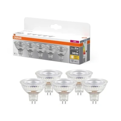 Image of OSRAM GU5.3 3.8W 827 36 LED bulb 5 pack