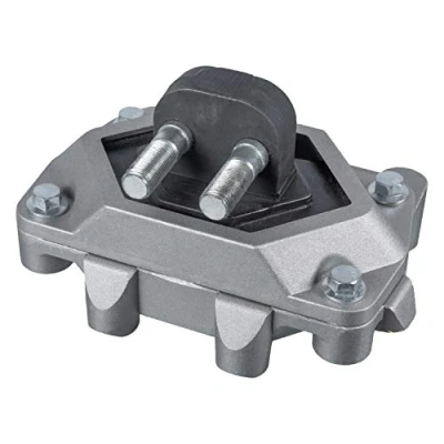 Image of 5010460240 Engine Mount FEBI BILSTEIN 107474 Left Rubber Metal