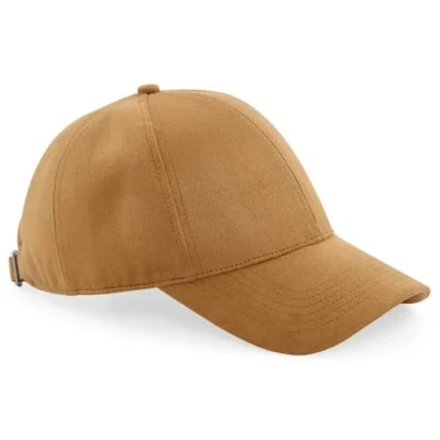 Image of COOZO Ladies Faux Suede 6 Panel Cap Caramel One Size