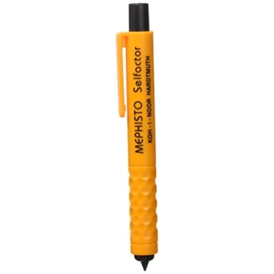 Image of KOH I NOOR 5.6mm Diameter Mechanical Clutch Lead Holder Pencil Yellow