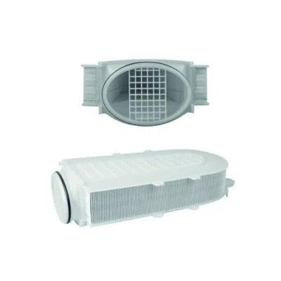 Image of 13717638566, 7638566 Air Filter MAHLE ORIGINAL LX 2991/1 80,0mm 174mm 315,0mm Insert BMW: X5, X6