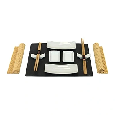 Image of Mazali Sushi Set, Stone, Multi Colour, 11 Piece