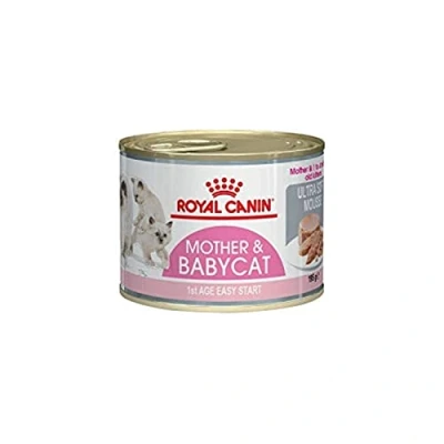 Image of ROYAL CANIN First Age Mousse Mother &amp; Baby Cat Wet Food 12 x 195g