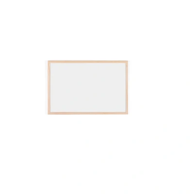 Image of Bi Office Whiteboard Budget, Magnetic, Wood Frame, 60 x 40 cm