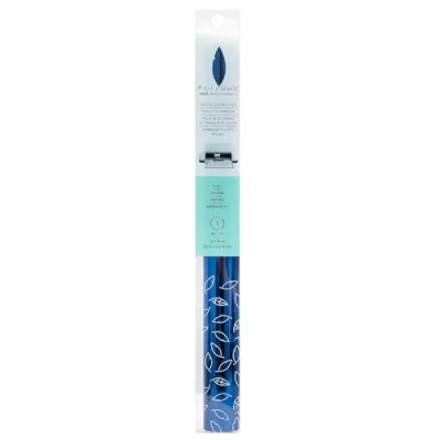 Image of We R Memory Keepers Heat Activated Foil, Navy, Extra Large Roll, 12x96, Use with Quill Pen to Create Shiny Embellishments and Designs