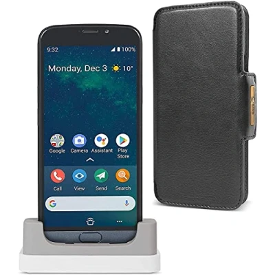 Image of DORO 8050 W CRADLE + WALLET SMARTPHONE