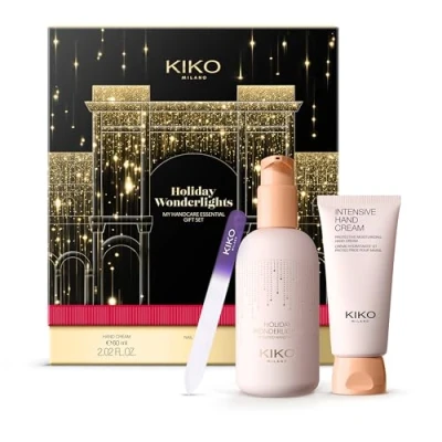 Image of KIKO Milano Holiday Wonderlights My Handcare Essential Gift Set, Set: Hand Soap, Hydrating Cream And Nail File