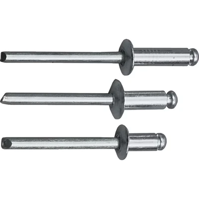 Image of Kennedy 4MM Long Aluminium Blind Rivets (Box 100)