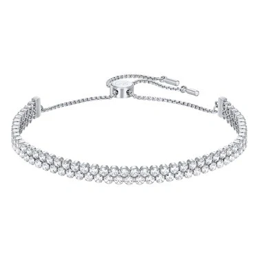 Image of Swarovski Subtle Bracelet Bracelet, Women&#039;s, Size: One Size, White