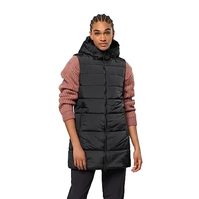 Image of Jack Wolfskin Eisbach VEST Waistcoat, Women&#039;s, Size: Medium, Phantom