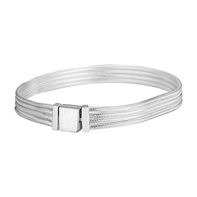 Image of PANDOCCI 2019 Spring Reflexions Multi Snake Chain Bracelet 925 Silver DIY Fits for Original Pandora Bracelets Charm Fashion Jewelry (19CM)
