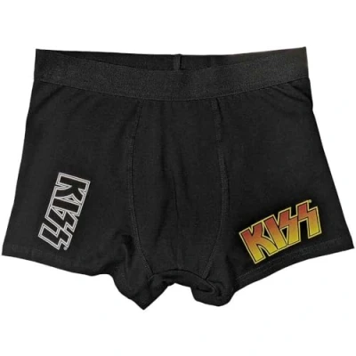 Image of SOCKSHOP Music Collection 1 Pack KISS Boxer Shorts Black XX Large